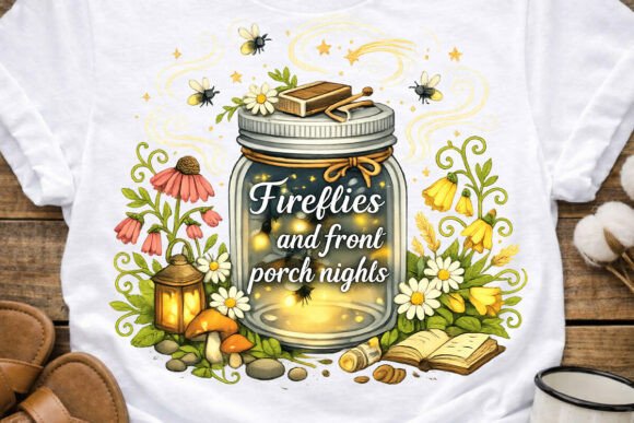 Download Fireflies Front Porch Nights PNG Art - Premium Bundle